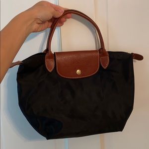 Authentic Longchamp: Le Pliage Mini Nylon Tote Bag